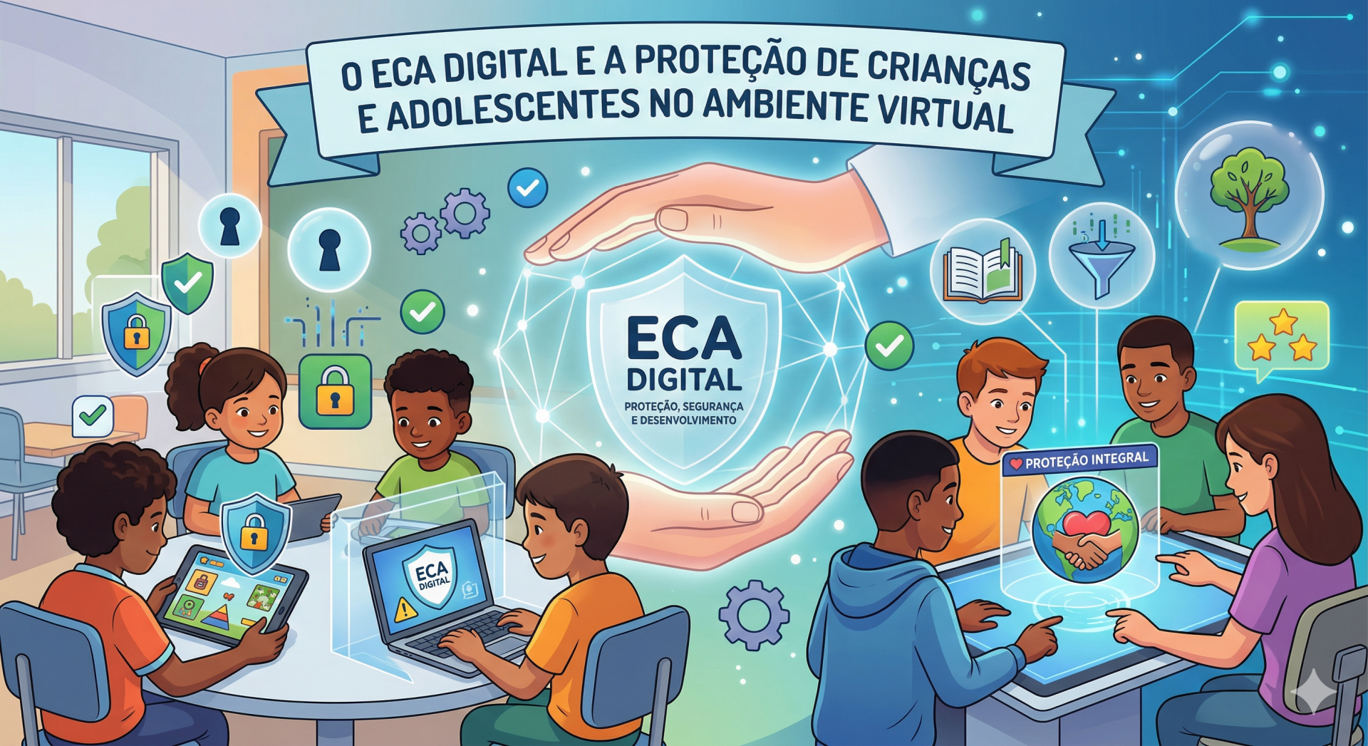 Guia de implementação do ECA Digital: da formalidade à proteção real